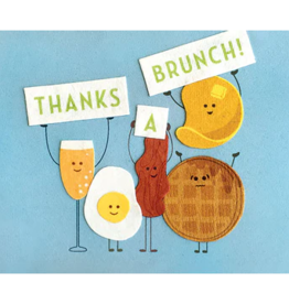 Good Paper Thanks a Brunch Thank You Card