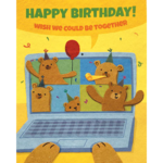 Good Paper Zoom Birthday Card