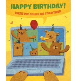 Good Paper Zoom Birthday Card