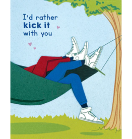 Good Paper Kick It Love Card