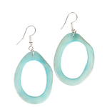 Ten Thousand Villages Seafoam Tagua Earrings