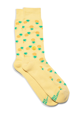 Conscious Step Socks that Provide Meals: Pineapples