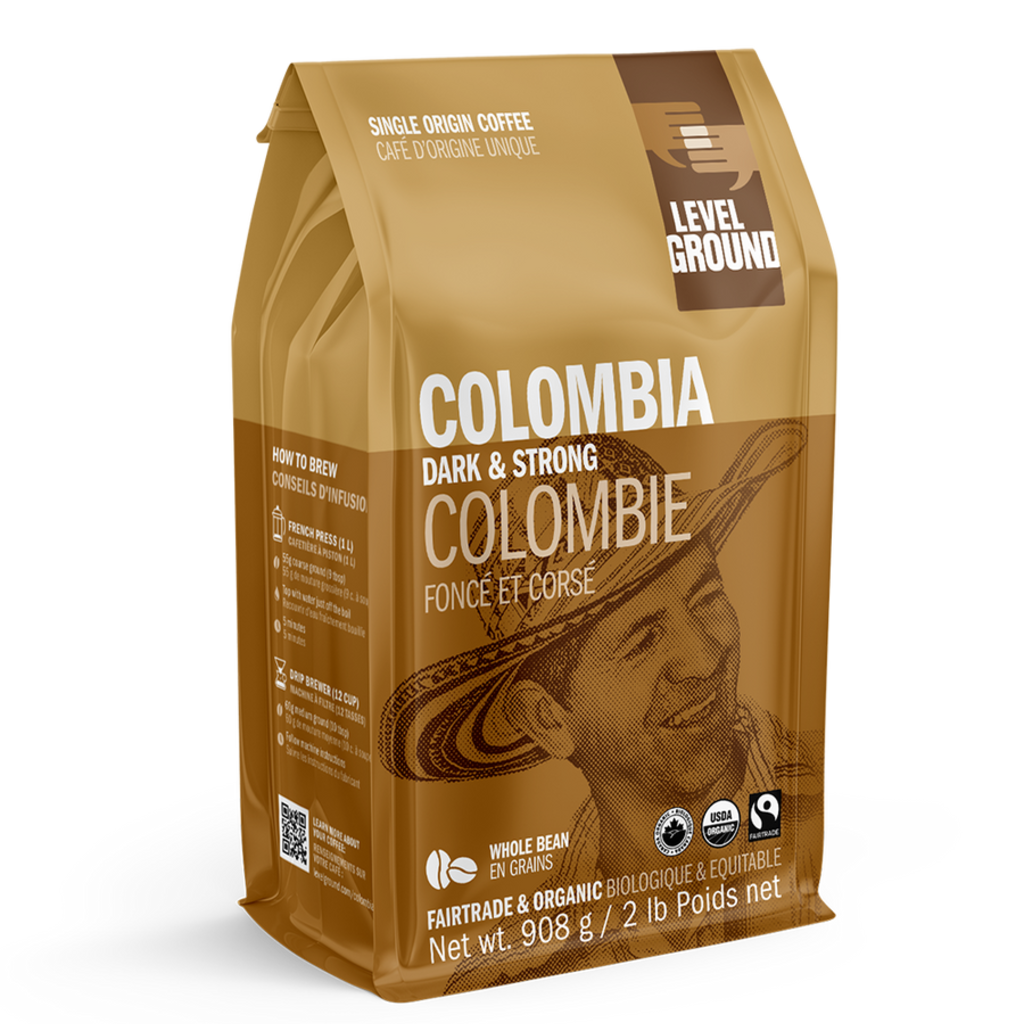 Level Ground Trading Colombia Ground Coffee 10.5 Oz