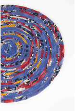 Ten Thousand Villages Recycled Sari Round Placemat