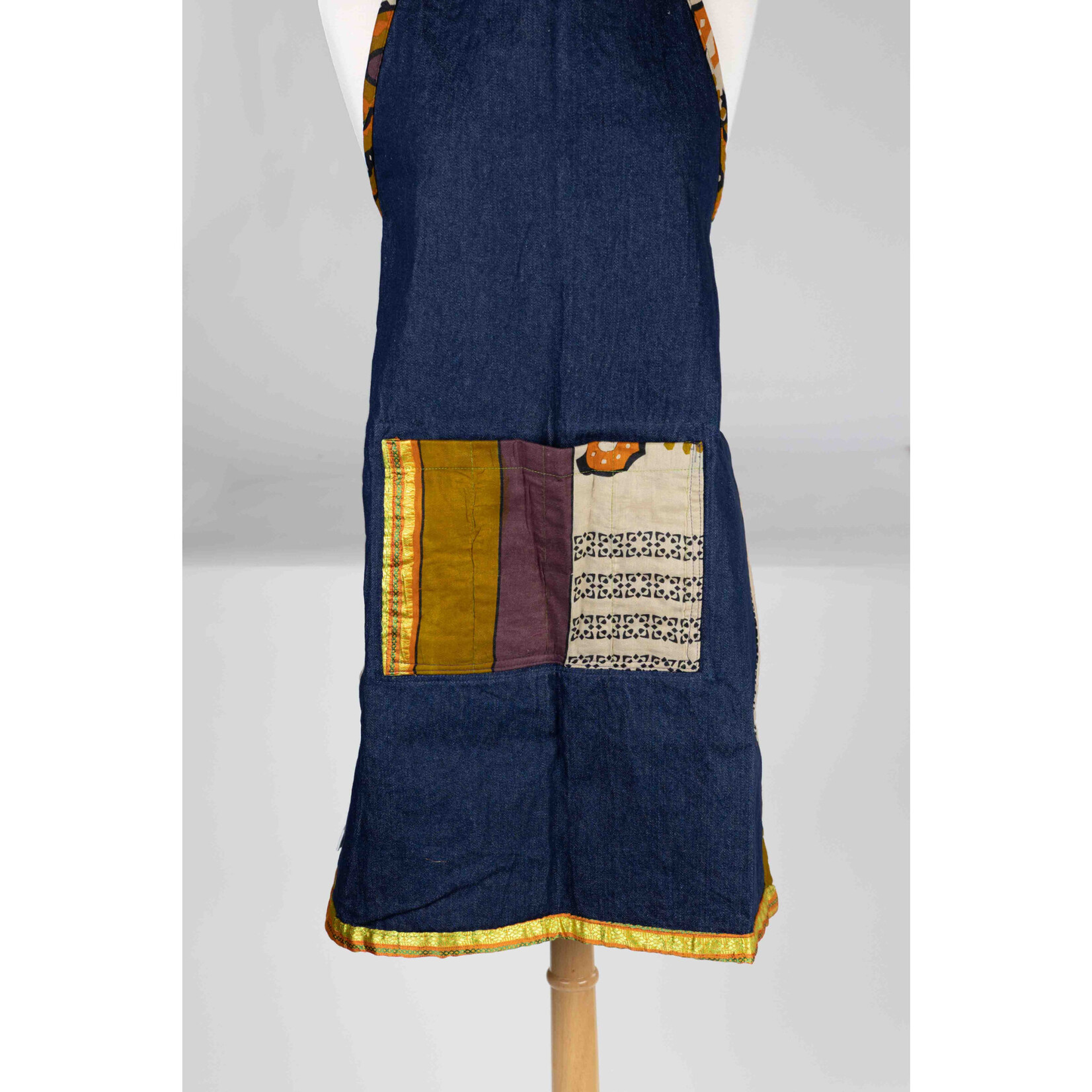 Ten Thousand Villages Reversible Sari Apron
