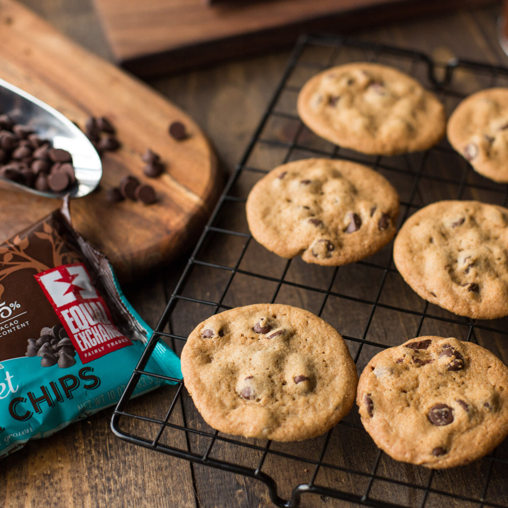 Equal Exchange 55% Semi-Sweet Chocolate Chips 10oz
