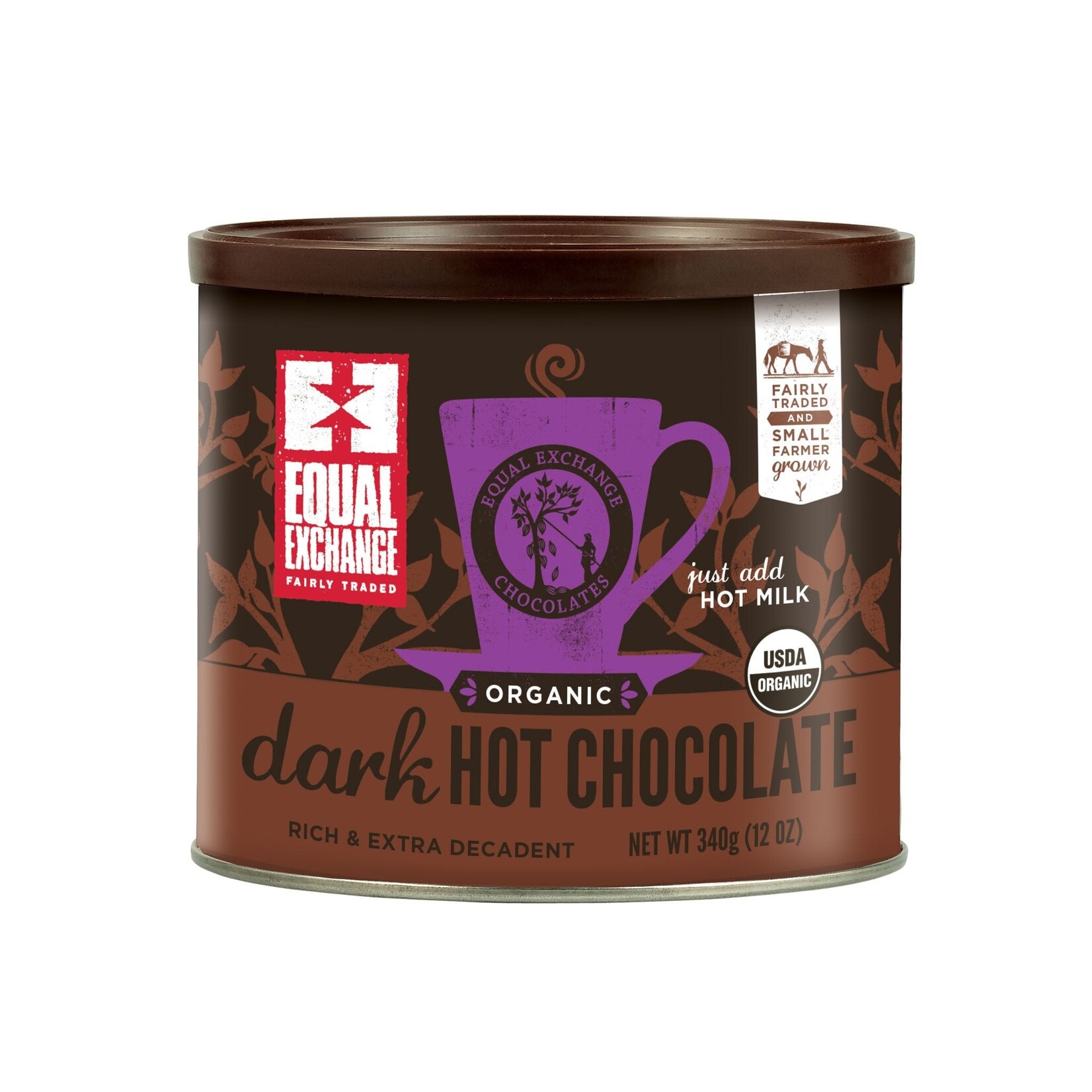 Equal Exchange Dark Hot Chocolate Mix-Organic