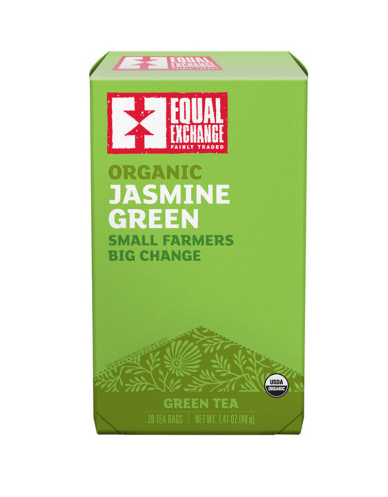 Equal Exchange Organic Jasmine Green Tea 20pc Box