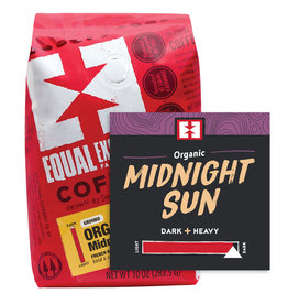 Equal Exchange Midnight Sun Dark Roast Coffee Drip Grind