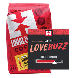 Equal Exchange Love Buzz Whole Bean Coffee