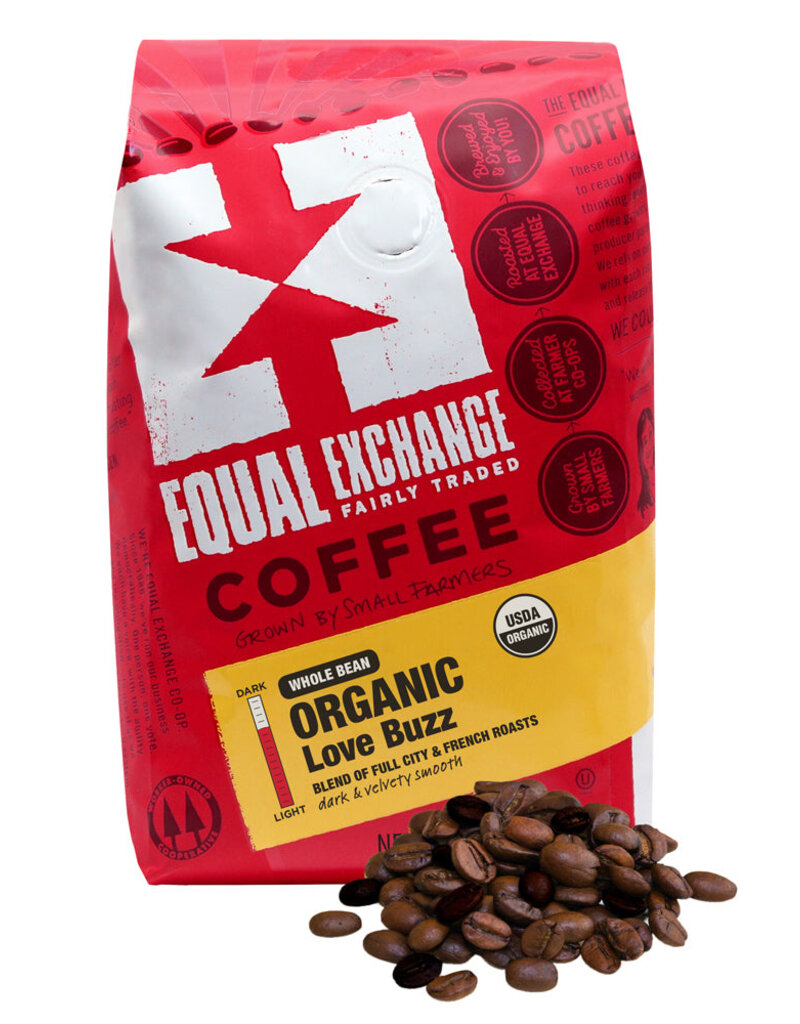 Equal Exchange Love Buzz Whole Bean Coffee