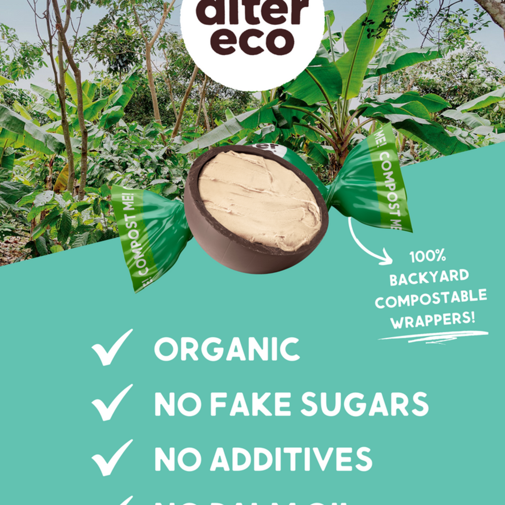 Alter Eco Single Truffle: Mint Creme