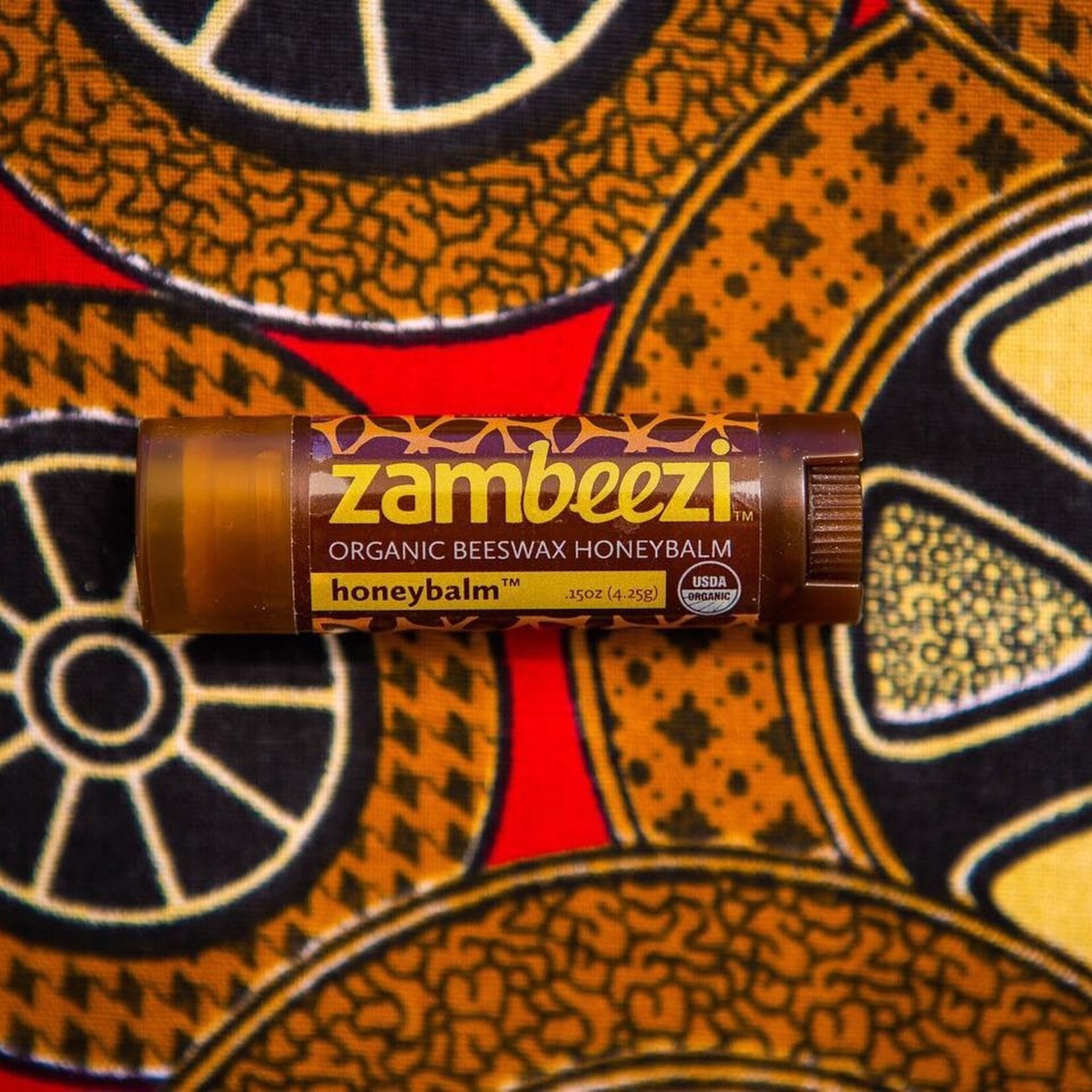 Sambah Naturals Organic Beeswax Lip Balm: Honey