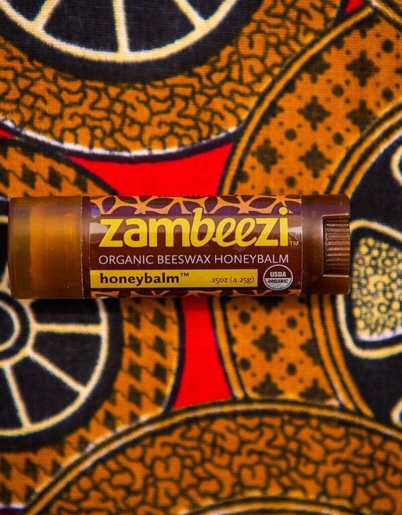 Sambah Naturals Organic Beeswax Lip Balm: Honey