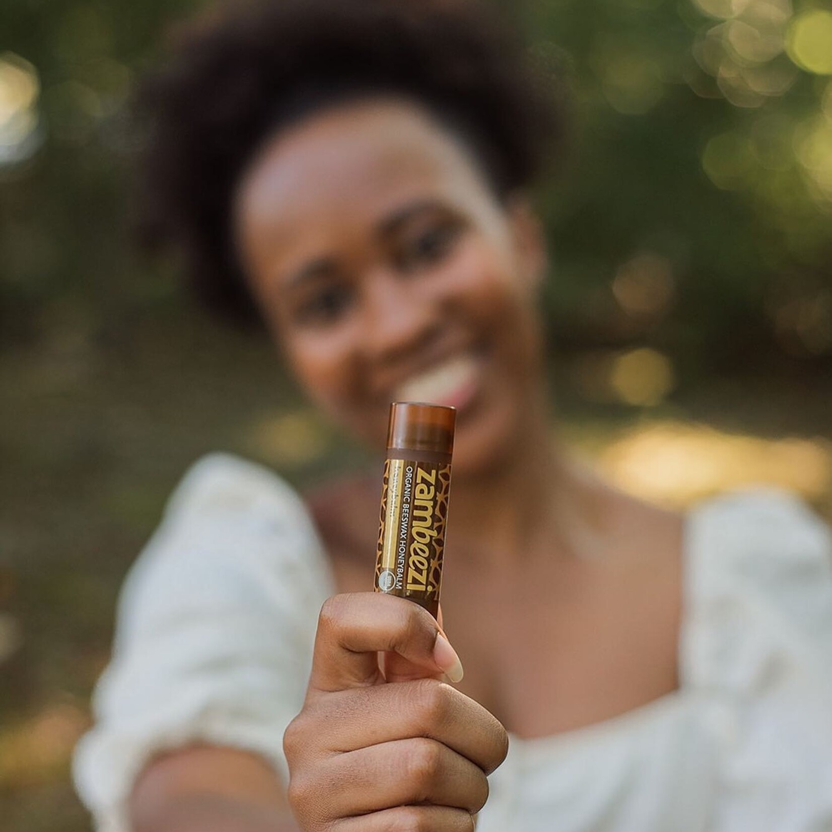 Sambah Naturals Organic Beeswax Lip Balm: Honey