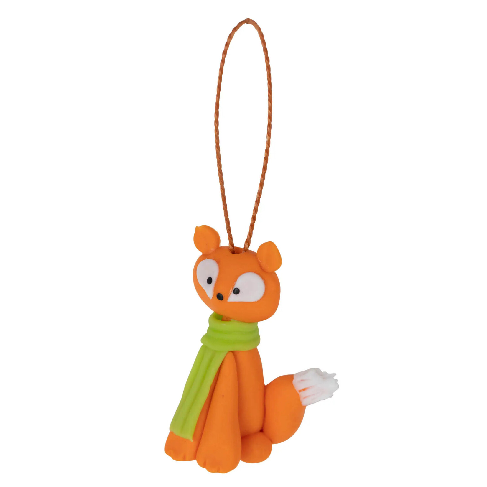 Ten Thousand Villages Mini Winter Fox Ornament