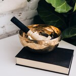 Ten Thousand Villages Many Metals 6" Singing Bowl