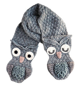 Andes Gifts Animal Winter Scarf: Owl