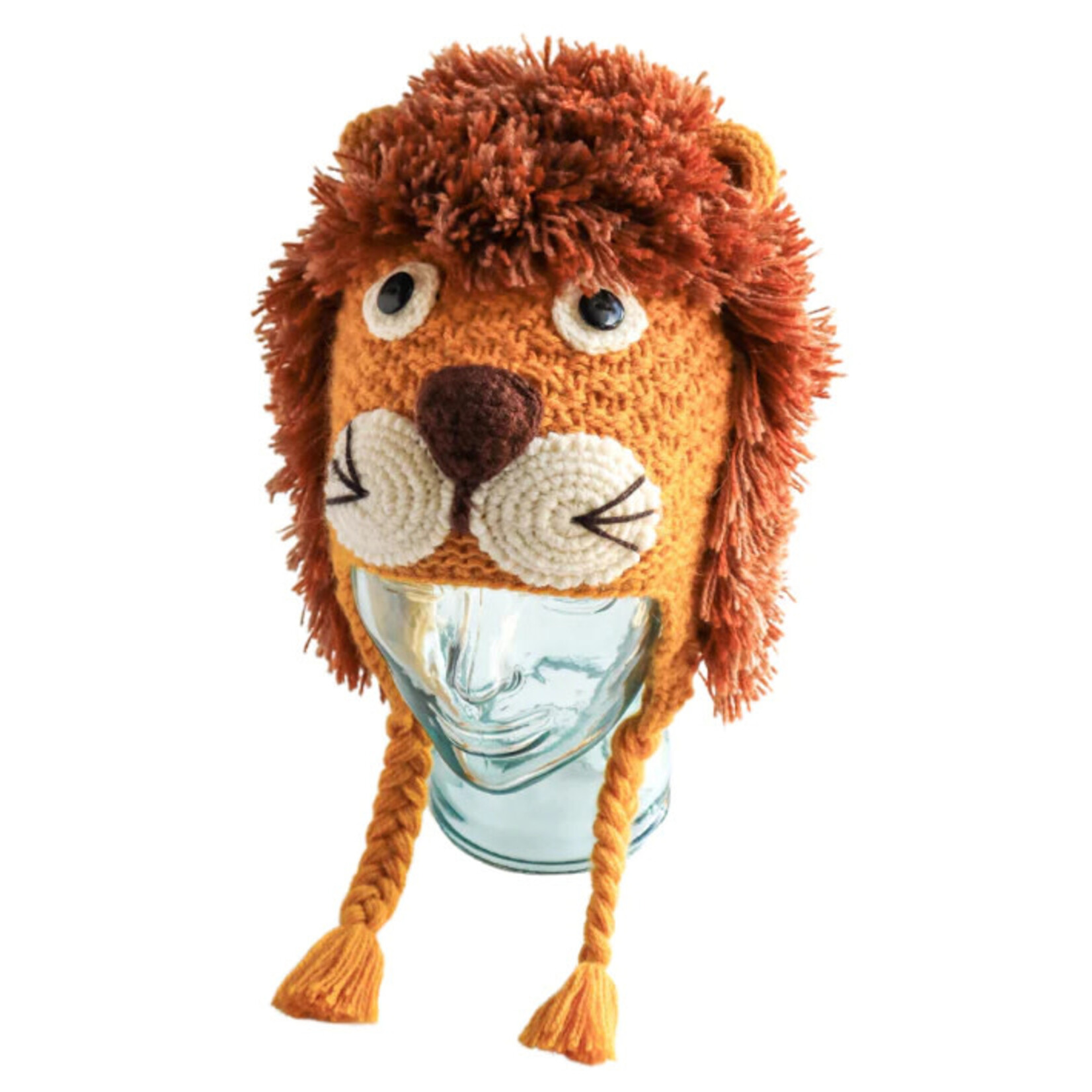 Andes Gifts Kids Animal Hat: Lion