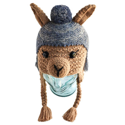 Andes Gifts Kids Animal Hat: Llama