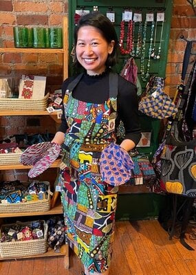 Creation Hive Kitenge Patchwork Apron