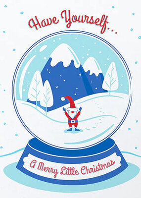 Good Paper Have Yourself a Merry Little Christmas Letterpress Card