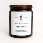 Hopes Landing Warm Rustic Woods Candle 9.5oz Jar