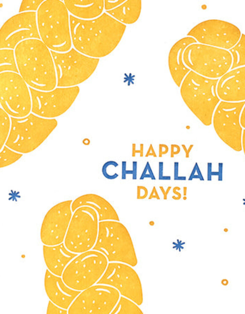 Good Paper Happy Challah Day Holiday Card