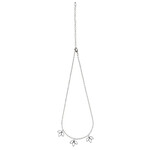 Ten Thousand Villages Lotus Trio Necklace