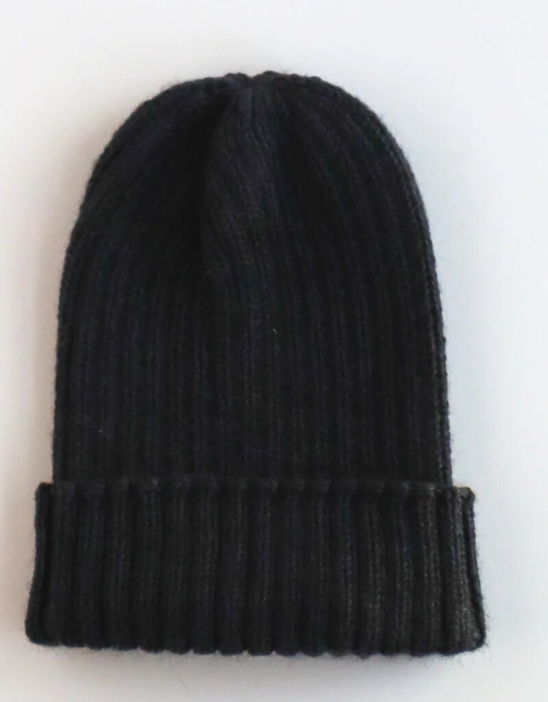 Andes Gifts Cascade Hat: Black