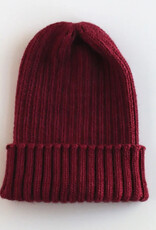 Andes Gifts Cascade Hat: Burgundy