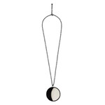 Ten Thousand Villages Waxing Moon Capiz Necklace