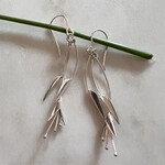 Women's Peace Collection Blossom Out Sterling Silver Earrings