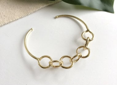 Bhavani Fringe Hoop Earrings - Global Gifts