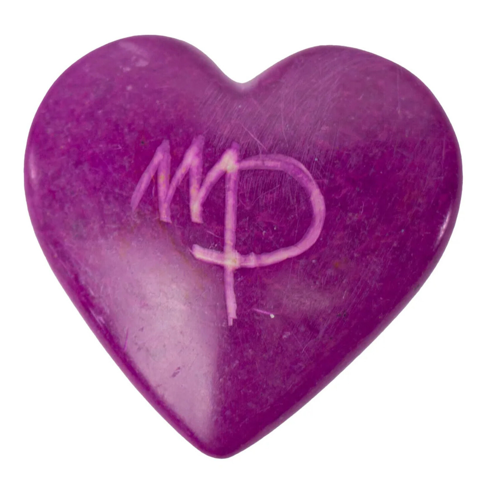 Global Crafts Zodiac Soapstone Heart Rock: Virgo