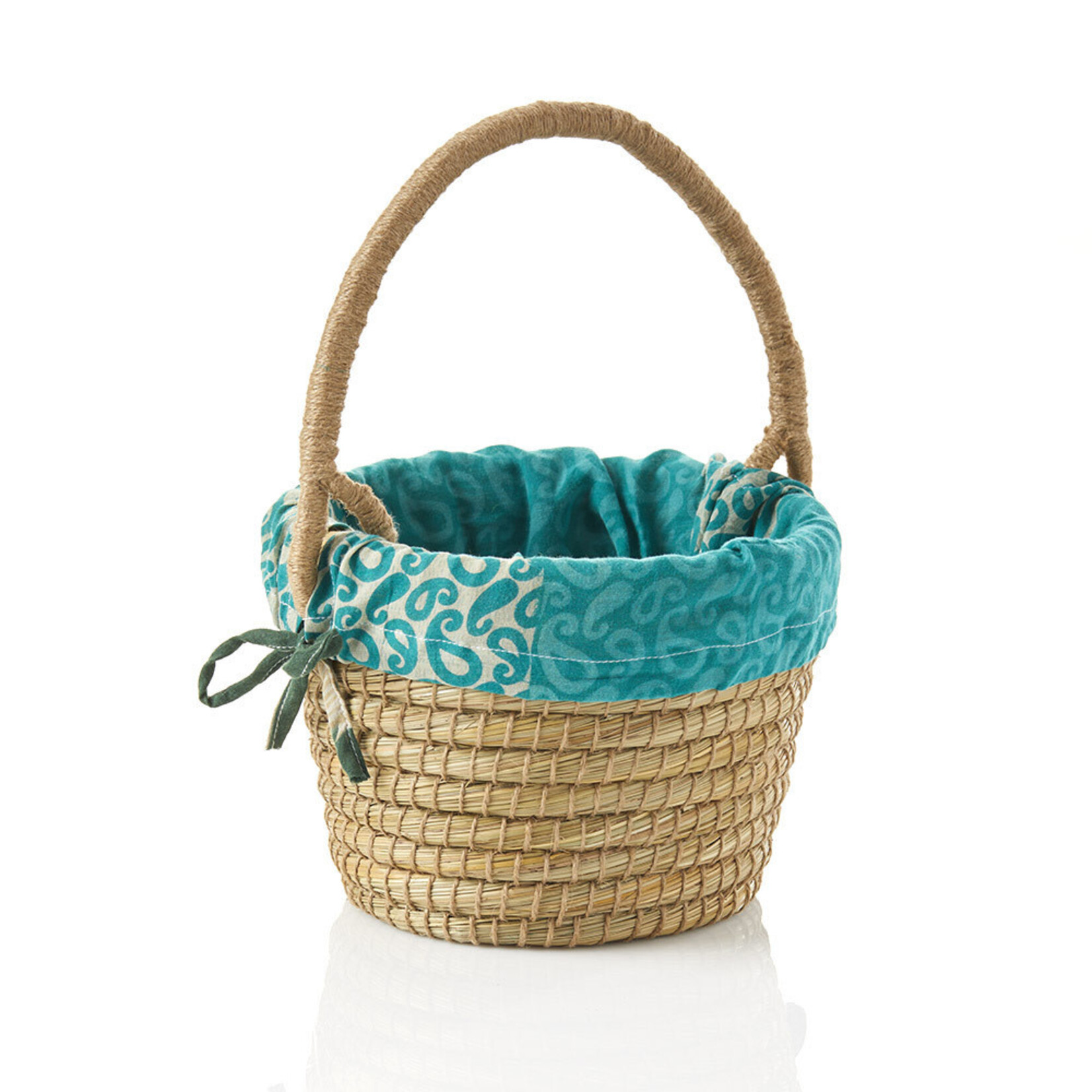 Serrv Mini Handled Chindi Basket