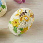 Serrv Quilled Butterfly Egg - Yellow