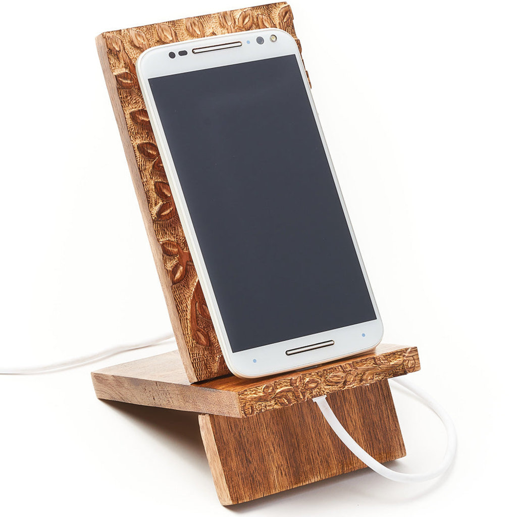 Matr Boomie Aranyani Wood Smartphone Dock