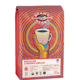 Deans Beans Mexican Chiapas - Natural WaterProcess Decaf Ground - 1lb