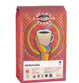 Deans Beans Peruvian Whole Bean Coffee (Carbon Neutral) - 1lb