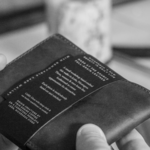 Twin Engine Coffee Bifold Leather Wallet Electric Black