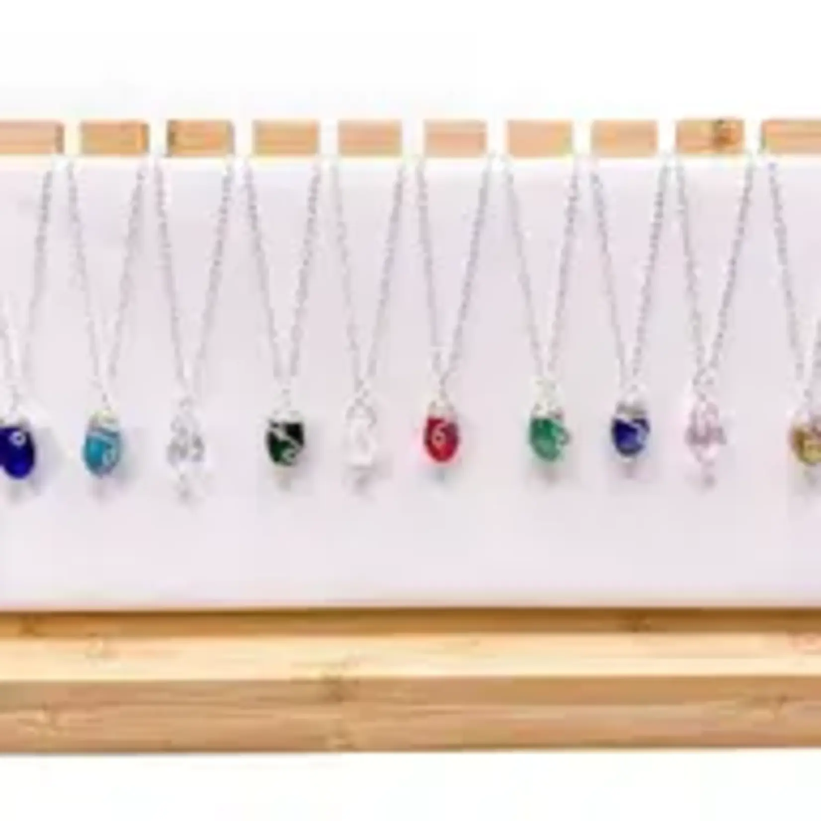 Alegria July Silver Necklace