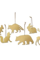 Serrv Woodland Critter Ornaments