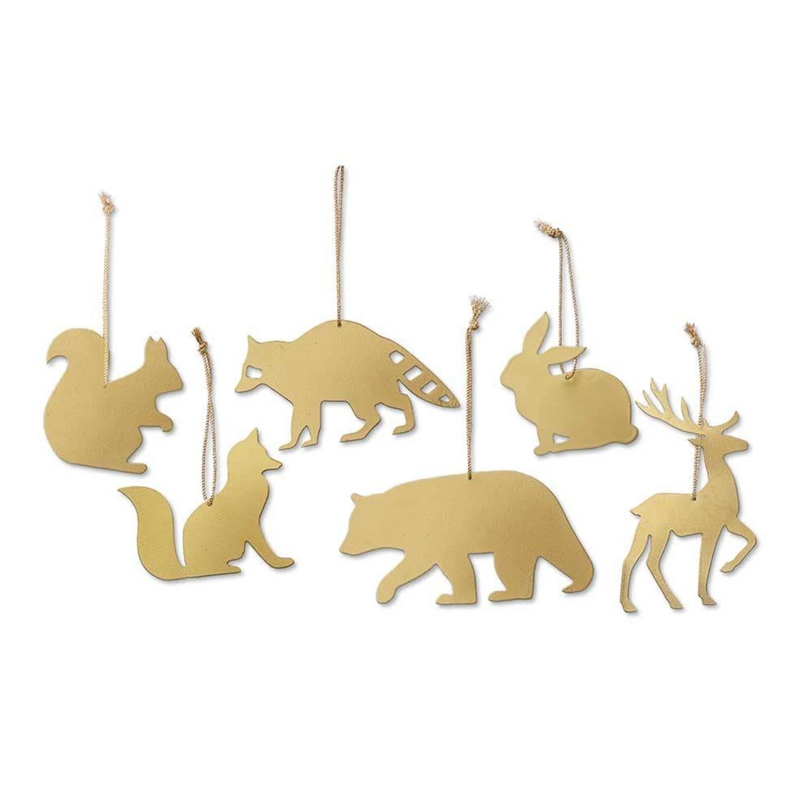 Serrv Woodland Critter Ornaments