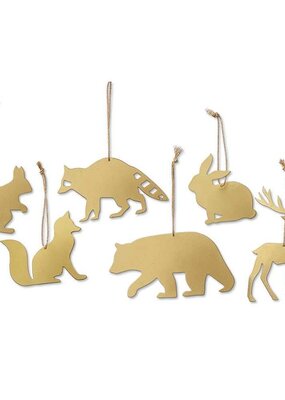 Serrv Woodland Critter Ornaments