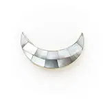 Matr Boomie Chandra Crescent Moon Barrette- Mother of Pearl