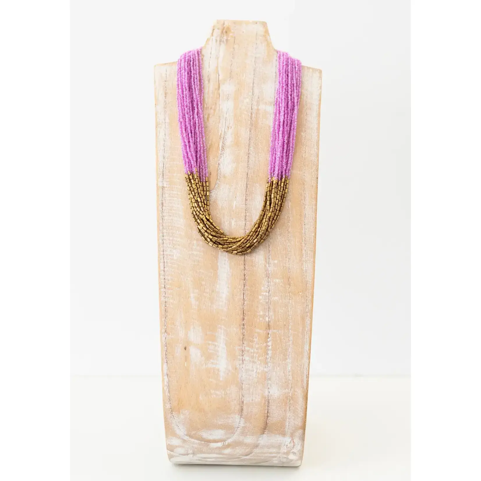 Aid Through Trade Hema Necklace - Tulip