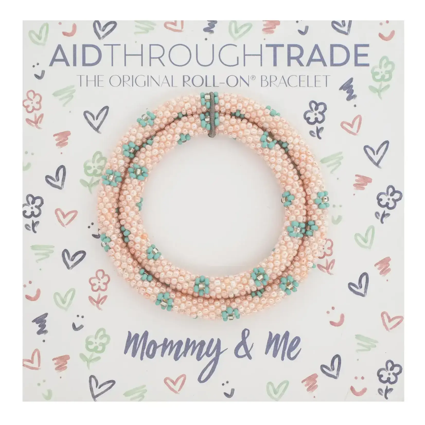 Aid Through Trade Mommy & Me Roll-On® Bracelets Turks and Caicos