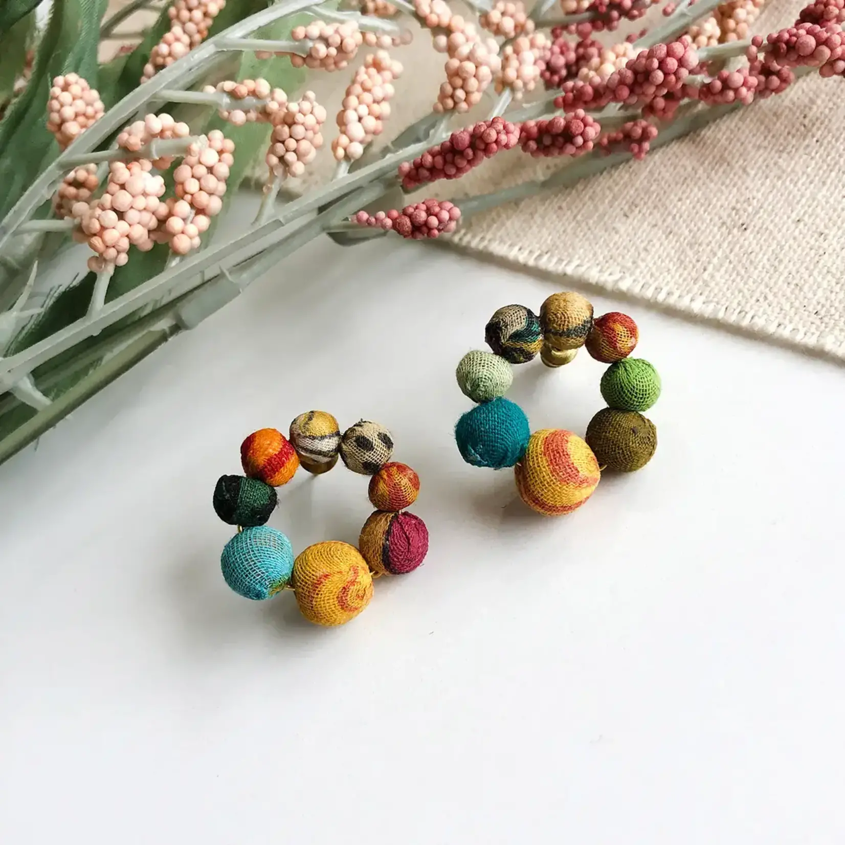 World Finds Kantha Hoop Posts