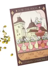 Sow The Magic German Chamomile Tarot Garden + Gift Seed Packet